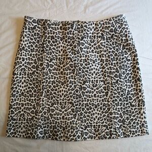NWT VICI Mustard Seed Woman’s Leopard Print Mini Skirt Size S